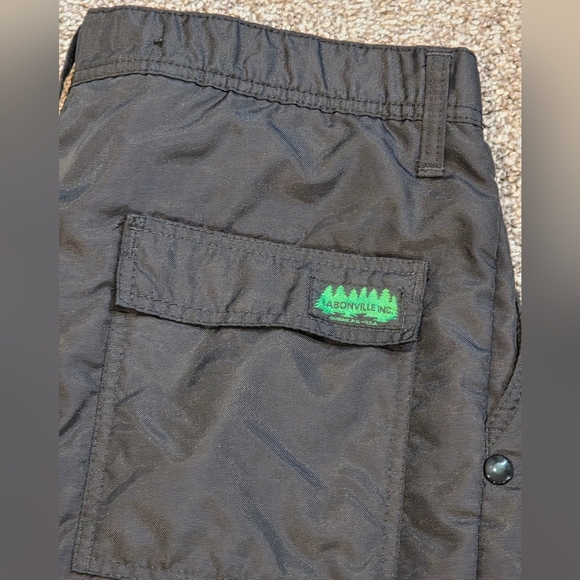 Labonville -Black Nylon Winter Logging Pant with 100g Thinsulate™ [WN600P] - Picture 2 of 13